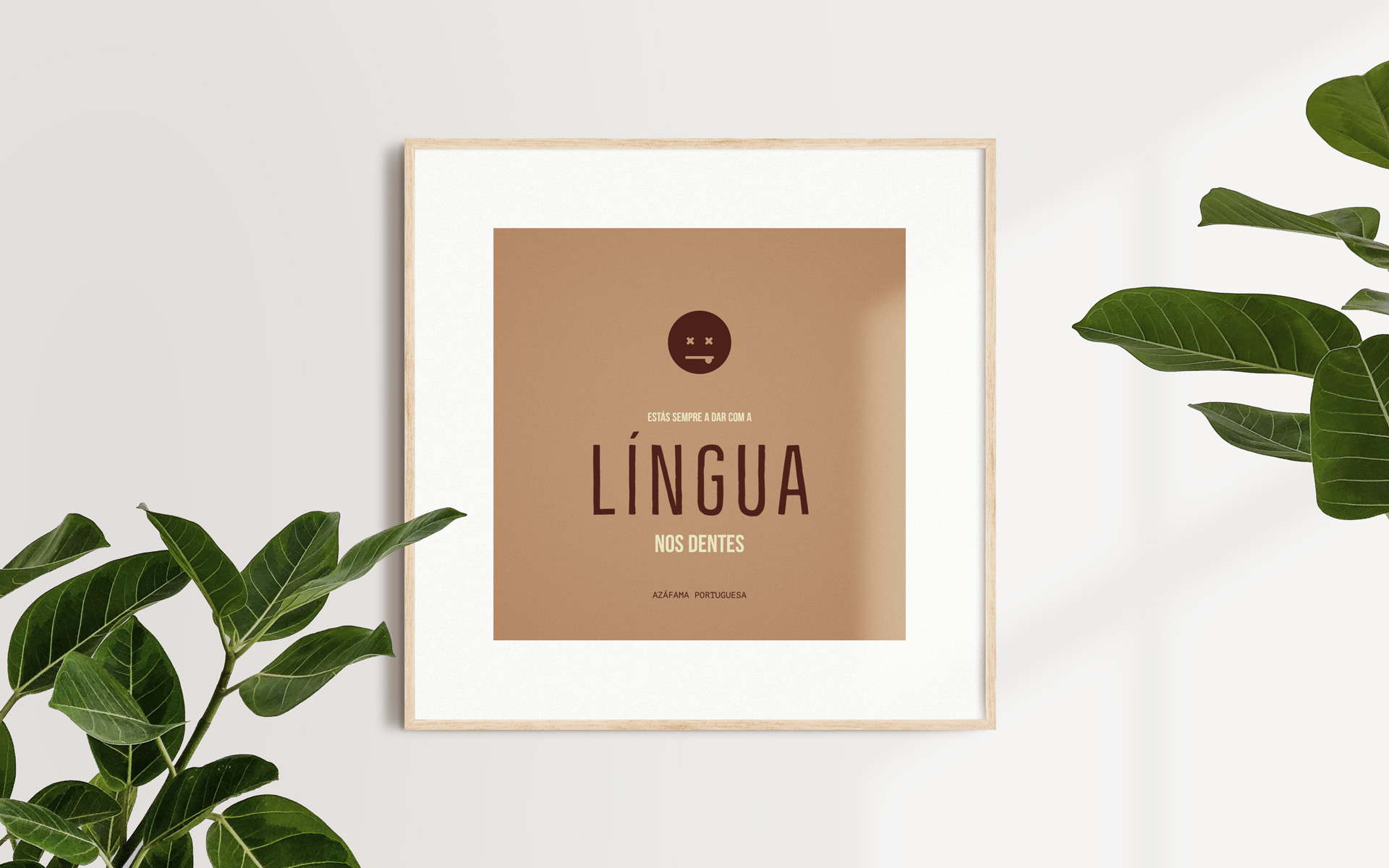 Ilustração de Expressão Língua Portuguesa