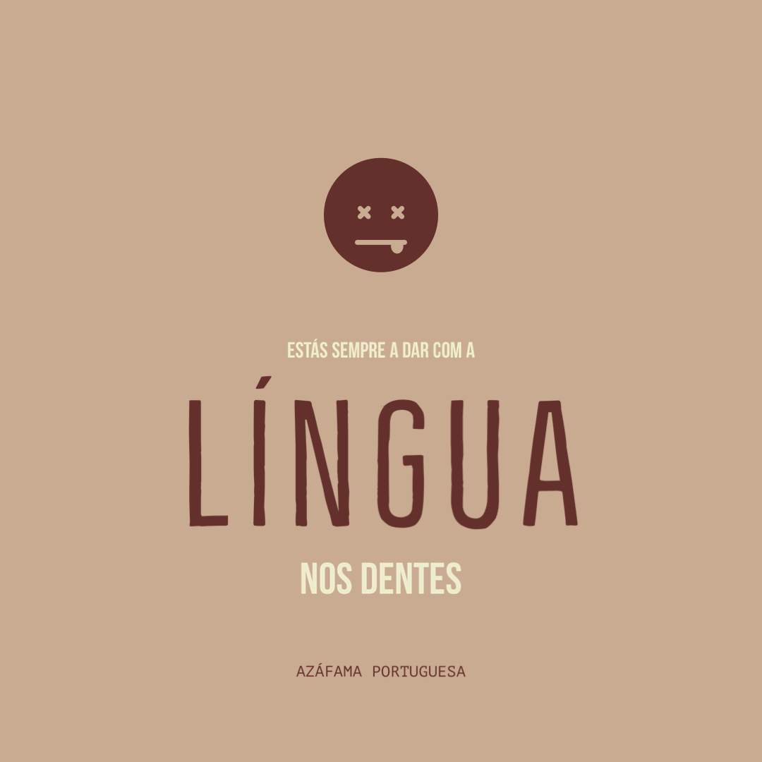 Ilustração de Expressão Língua Portuguesa